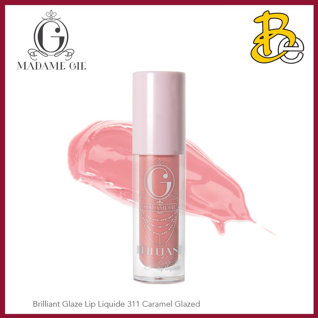 ⭐️ Beauty Expert ⭐️ Madame Gie Brilliant Glaze Lip Liquide - MakeUp Lip Gloss Lipstik