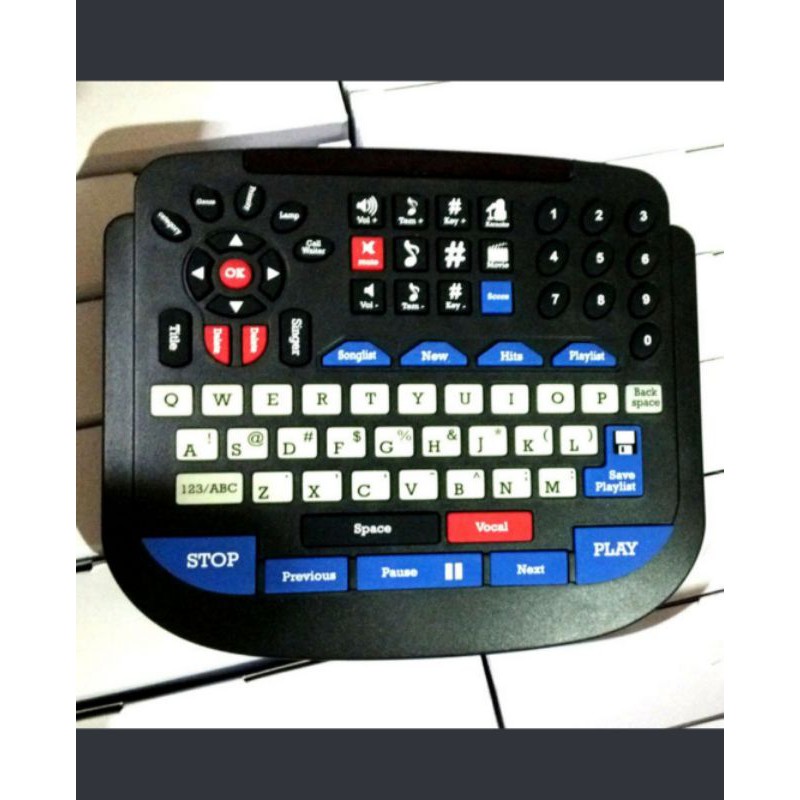 REMOTE KAROKE QWERTY 112 COCOK UNTUK SEMUA SOFTWARE KTV