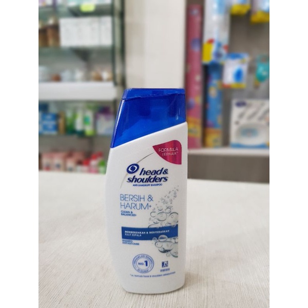 Head &amp; Shoulders Bersih &amp; Harum 70 ml / Shampoo Membersihkan Dan Menyegarkan Kulit Kepala