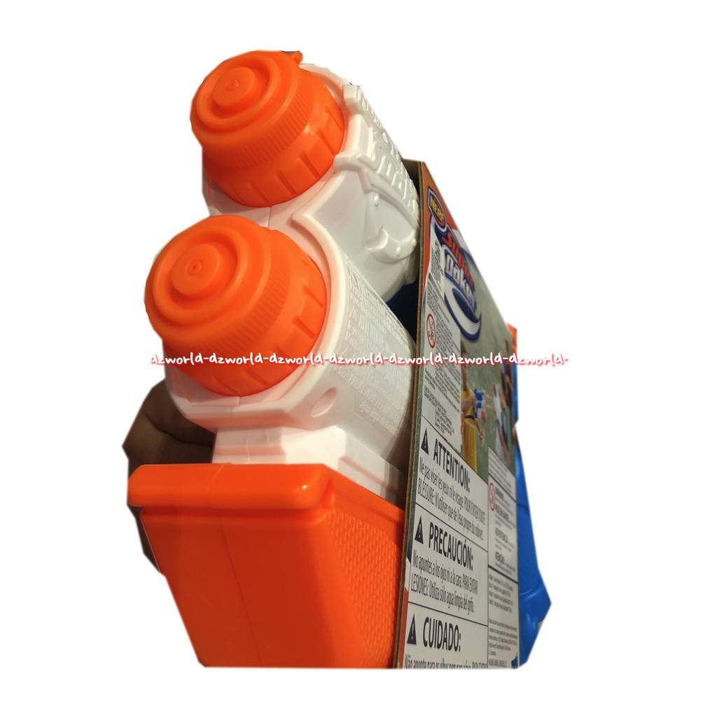 Nerf Super Soaker 2 Twin Tde Mainan Pistol Air Double