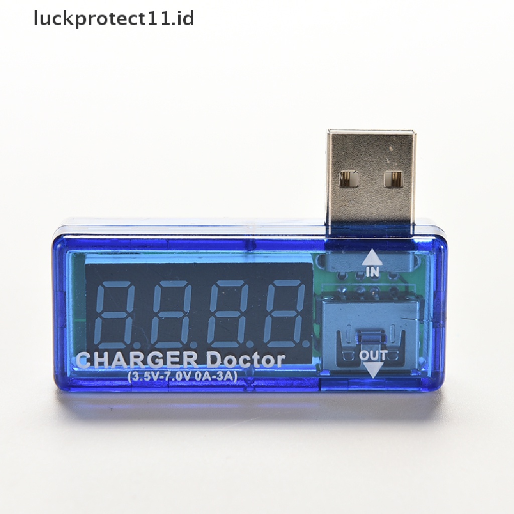 Detektor Power Tester Tegangan Arus Baterai Charger USB