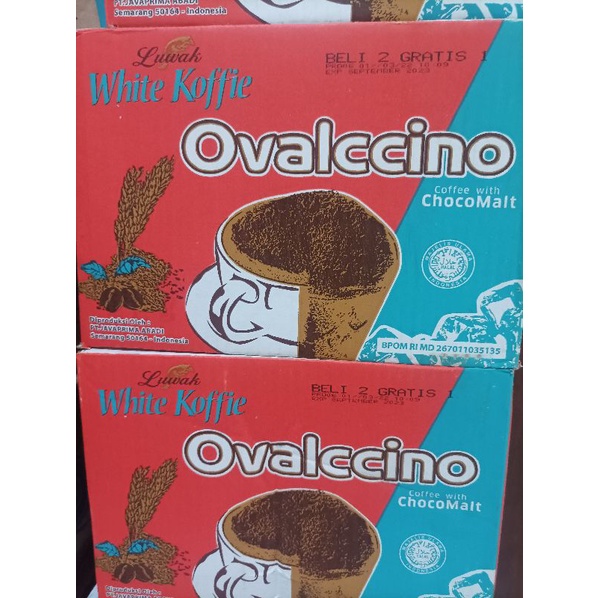 

white koffie luwak ovalccino 25 gr (grosir)