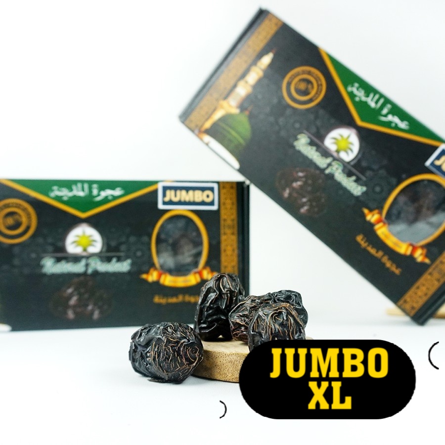 KURMA AJWA MADINAH JUMBO XL HIGH QUALITY ORIGINAL NATURAL PRODUCT