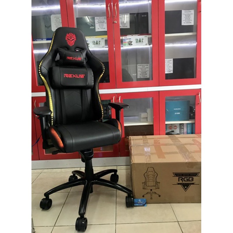 Gaming Chair Rexus RGC-103 V.2 RGB 4D ARMREST