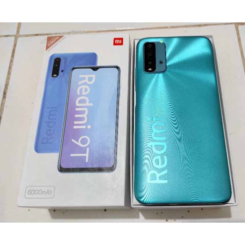 Redmi 9T 4/64Gb second like new (GRADE A) fullset acc original