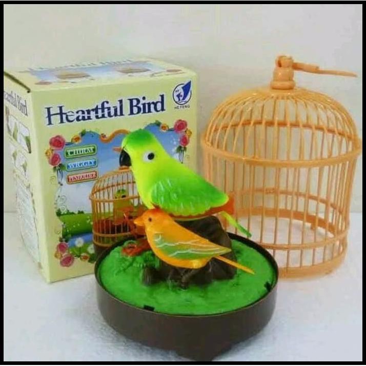 Beauty Mainan Burung - Heartful Bird