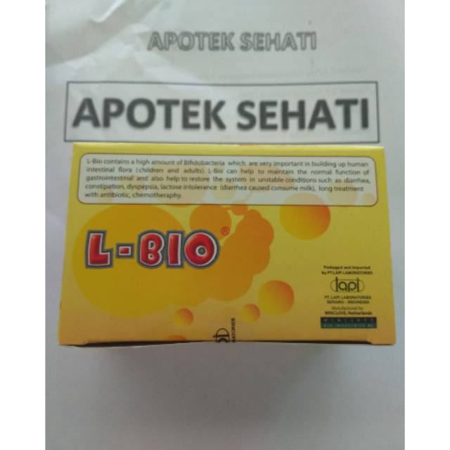 L-BIO L- Bio Sachet Suplemen Pencernaan / Obat diare anak anak