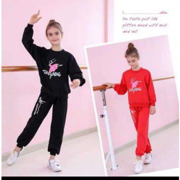 SETELAN TRAINING PEREMPUAN/ SET TRAINING KAOS ADEM/ SETELAN ANAK TANGGUNG