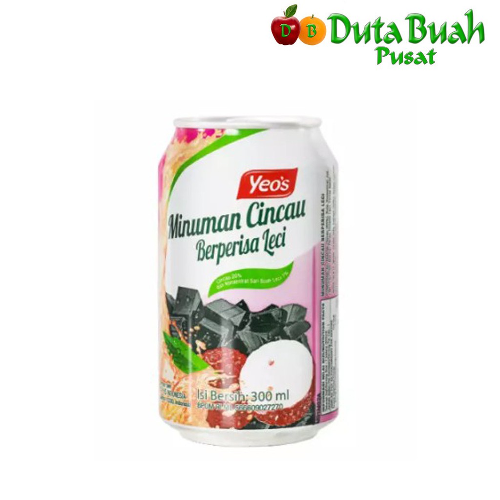 

DUTA BUAH Yeos Cincau Lychee (300ml/pcs)