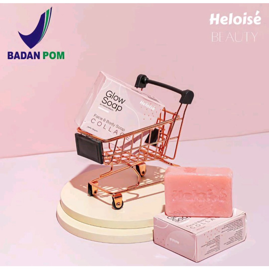 HELOISE GLOW SOAP / SABUN PEMUTIH / MENGHILANGKAN BEKAS LUKA