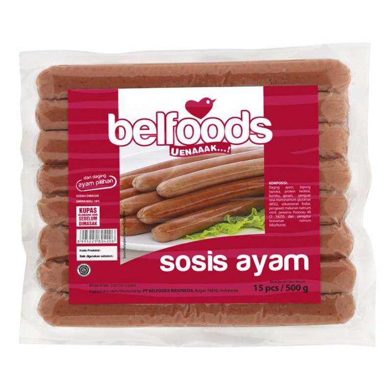

Belfoods Sosis Ayam 500gr