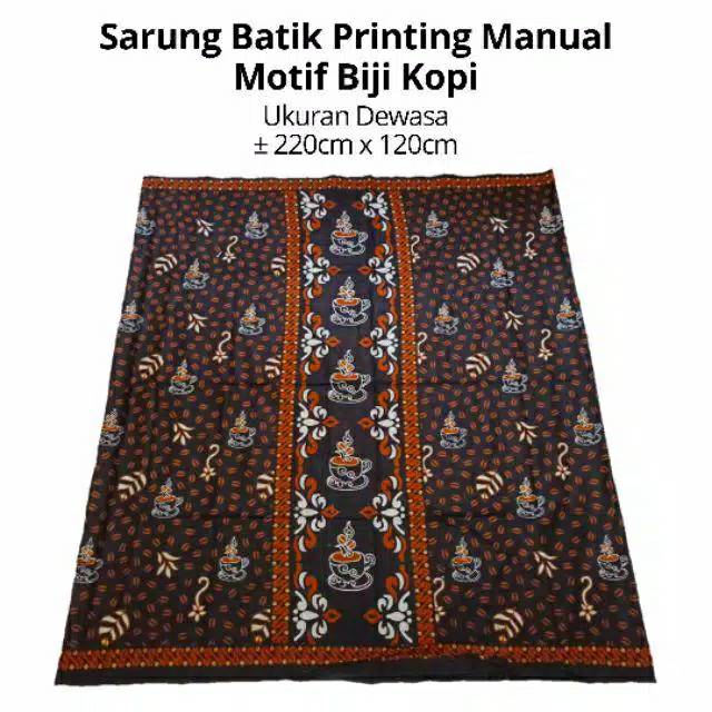 Sarung Batik Kopi