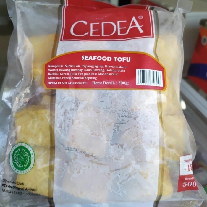 

Cedea Seafood Tofu 500gr