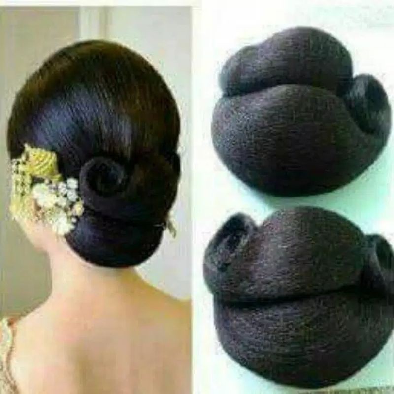 sanggul modern simpel