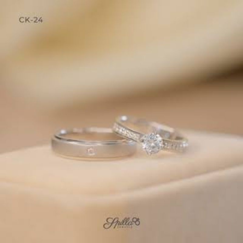 wedding ring - couple ring - cincin emas