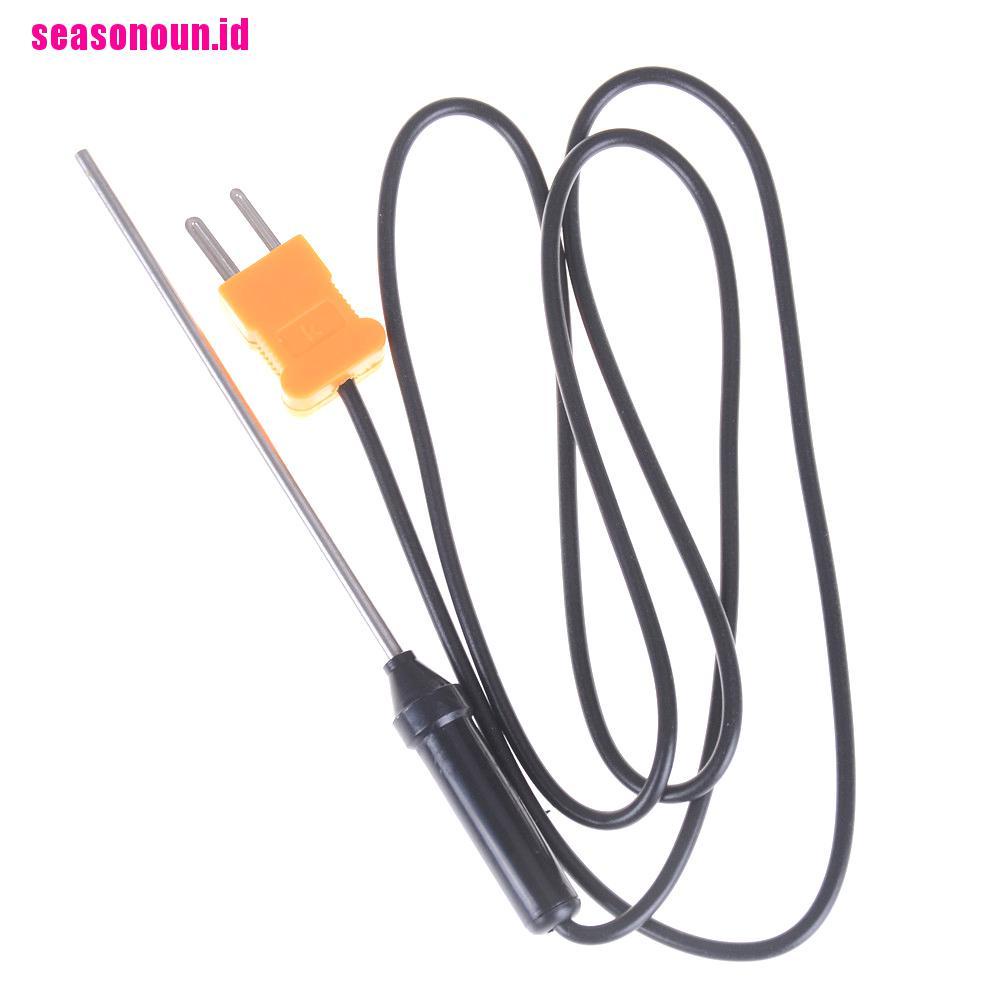 Thermocouple Probe Tipe K Bahan Stainless Steel Untuk Suhu Digital