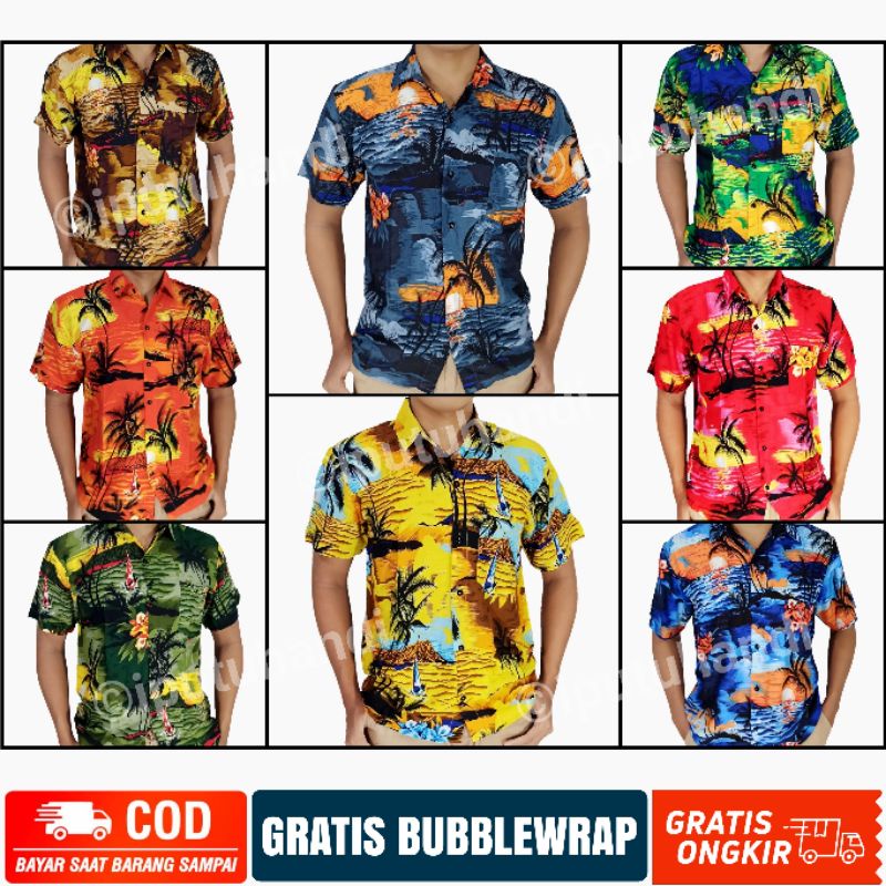Kemeja Pria / Kemeja Pantai / Baju Kemeja / Baju Pria / Baju Pantai