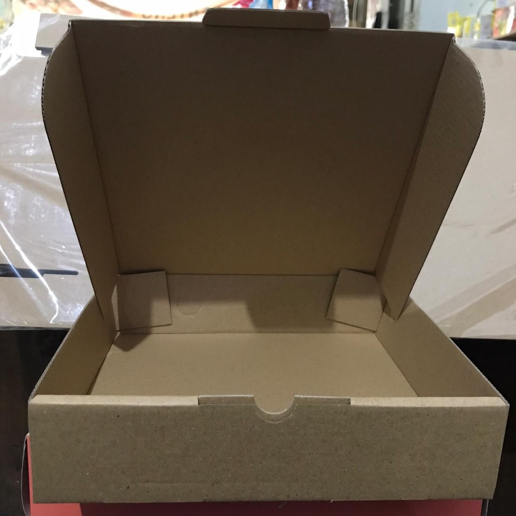 Dus Pizza - Box Pizza 25x25x5cm isi 10lembar - Gosend/Grab Only