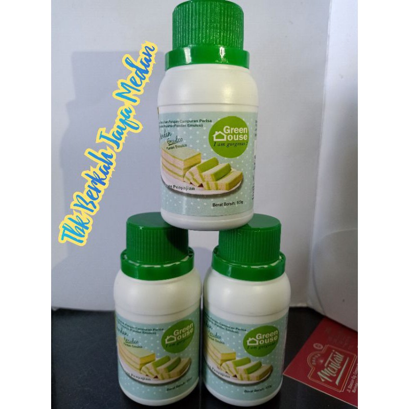 100ml Perisa Pandan/Essense Pandan Alami Green House/Pasta Pandan/Pewarna Makanan