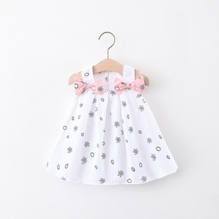 Setelan Dress Anak / Bayi Cewek Motif Floral Material Katun 100% Import Gaun Casual-Motif 11