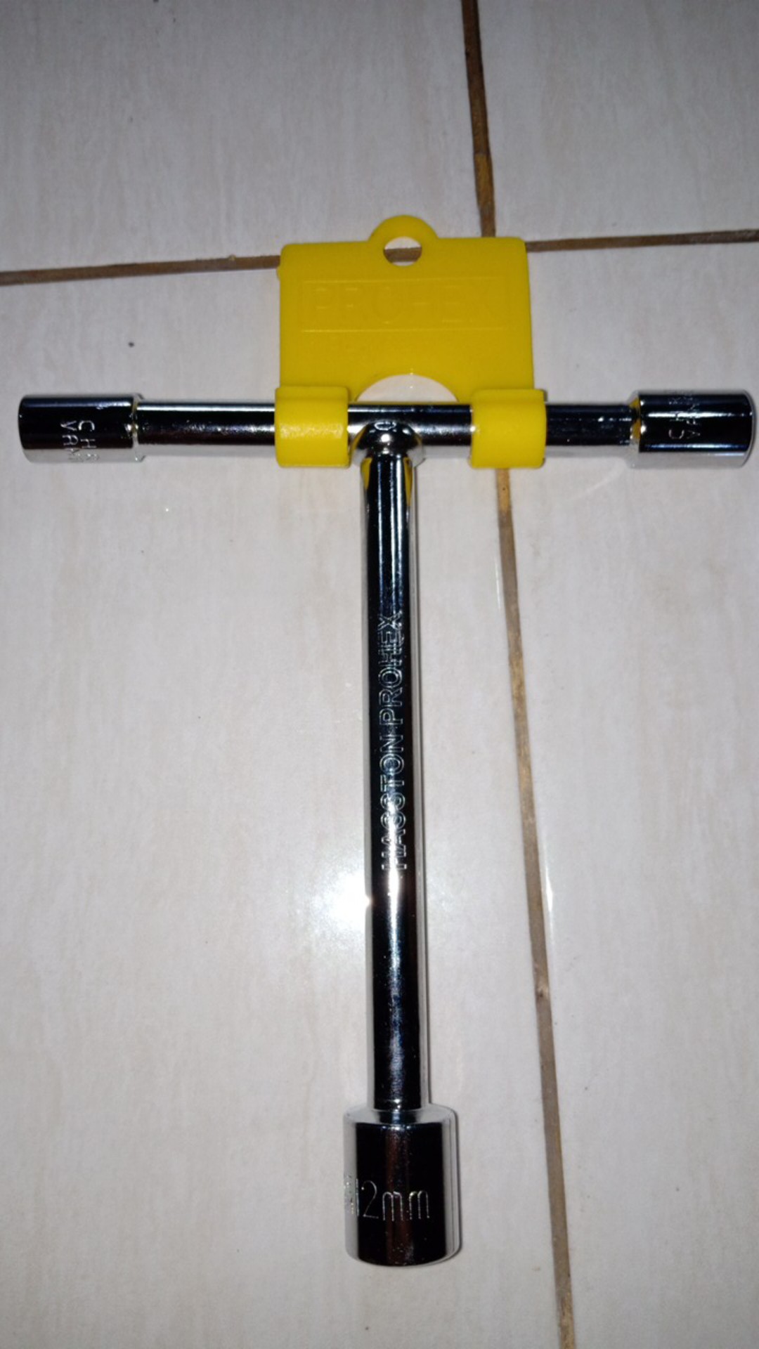 Hasston Prohex Kunci Shock Sock Sok T 3 Way Pilih Ukuran 8 10 12 14 Mm