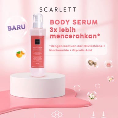 Scarlett Happy Series Whitening Body Serum Scarlet Body Serum