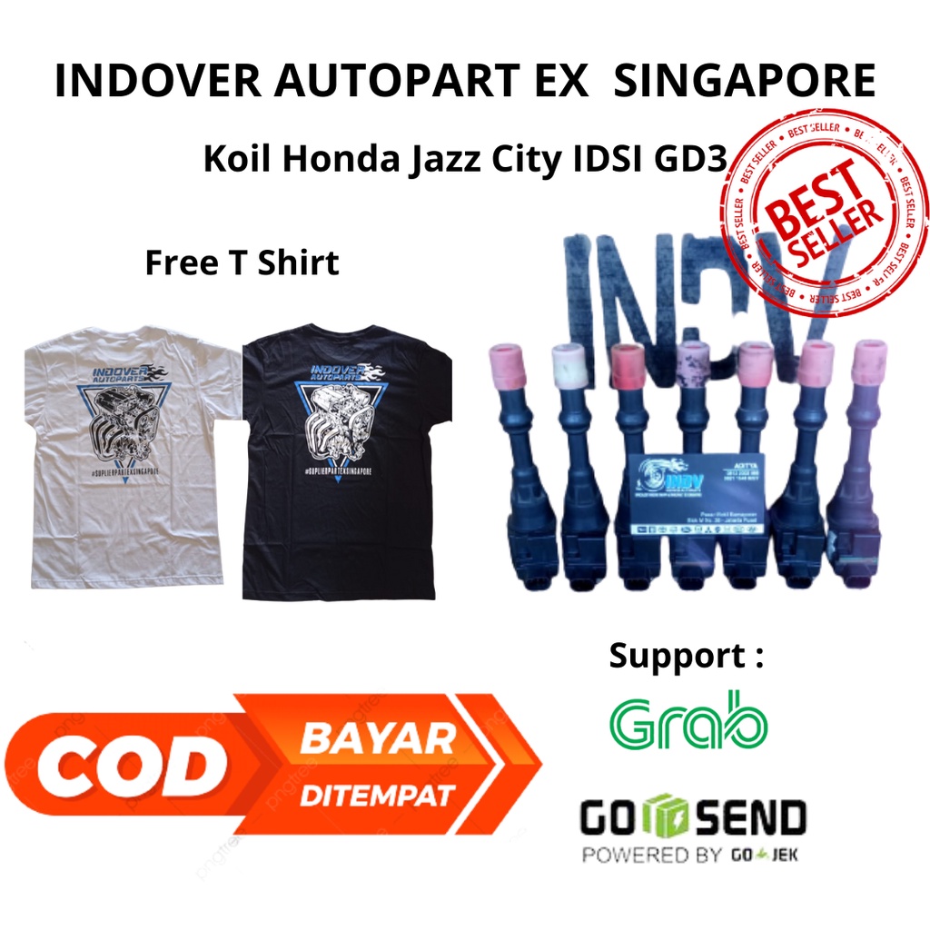 KOIL/COIL IGNITION HONDA JAZZ CITY IDSI GD3