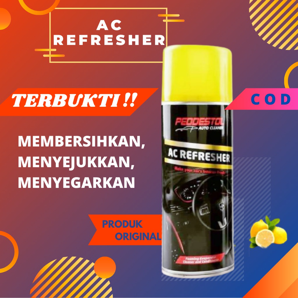 AC Refresher Cleaner Pembersih Penyegar AC Refreser Mobil Terbaik Peddestol