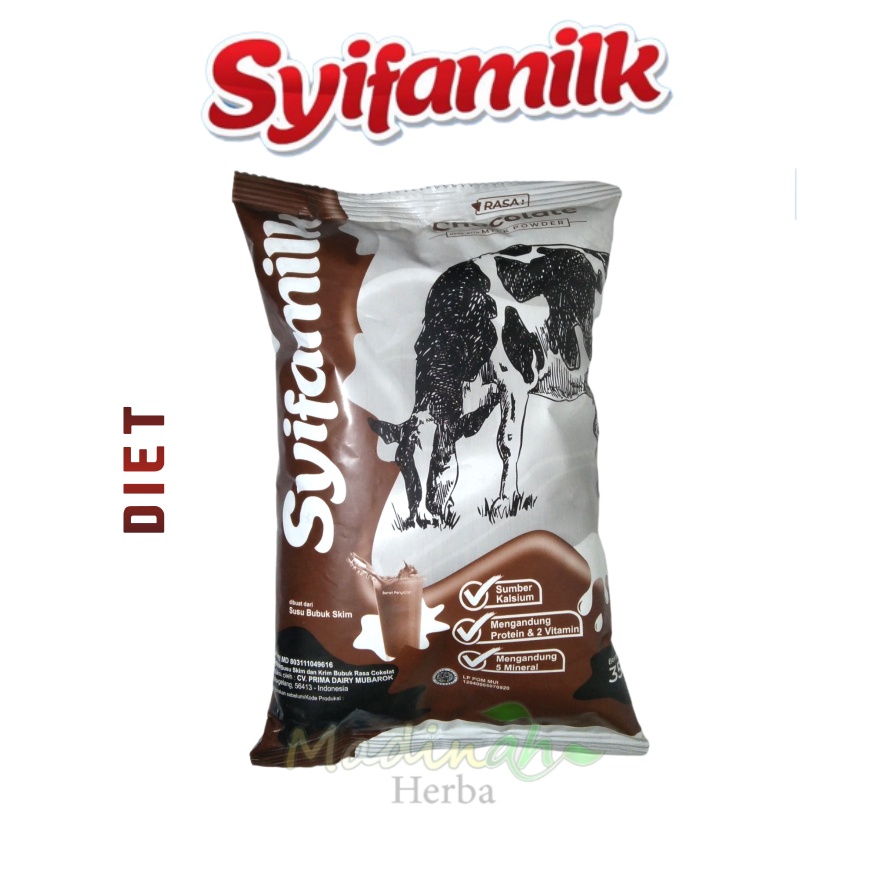 Syifamilk Susu Sapi Susu Untuk Diet / Susu Untuk Gemuk Badan 350 gram Vanilla / Coklat / Full Cream