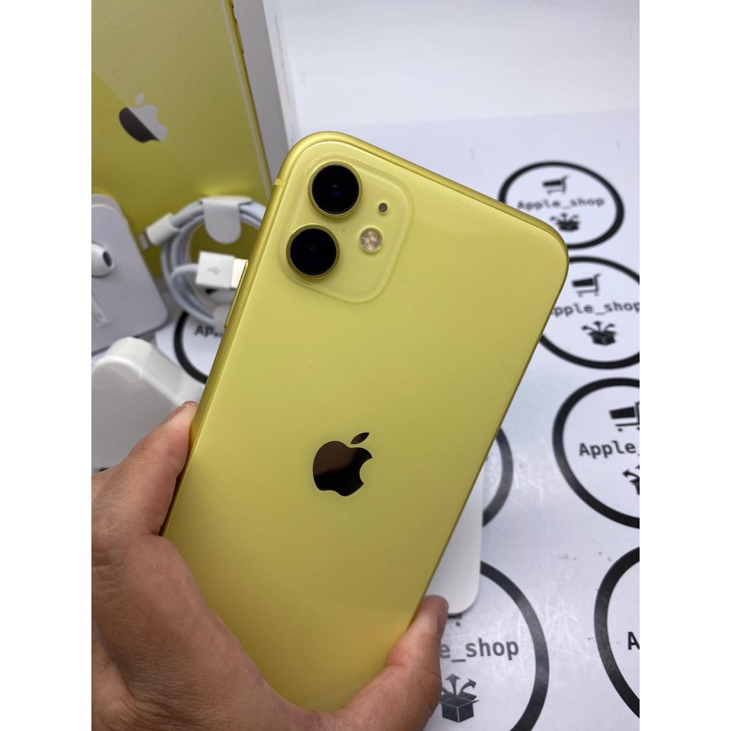 iPhone 11 64gb yellow Lcd Original Mulus Original Bukan Refurbish / Rekondisi