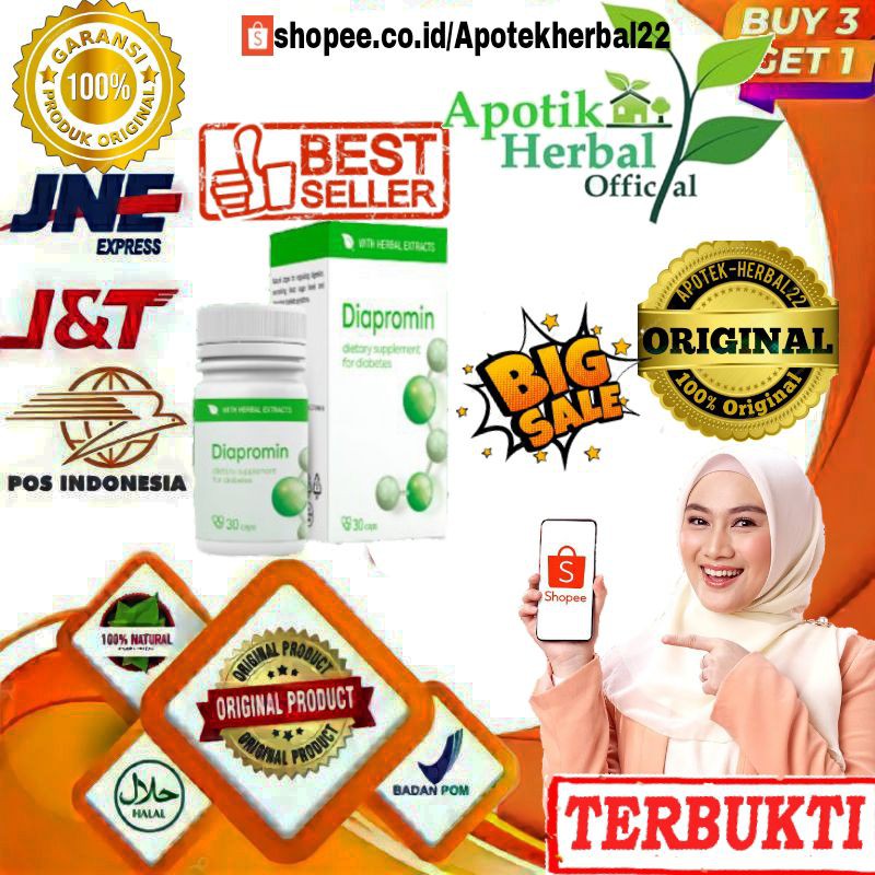 Diapromin original obat diabetes asli diapromin obat kencing manis asli
