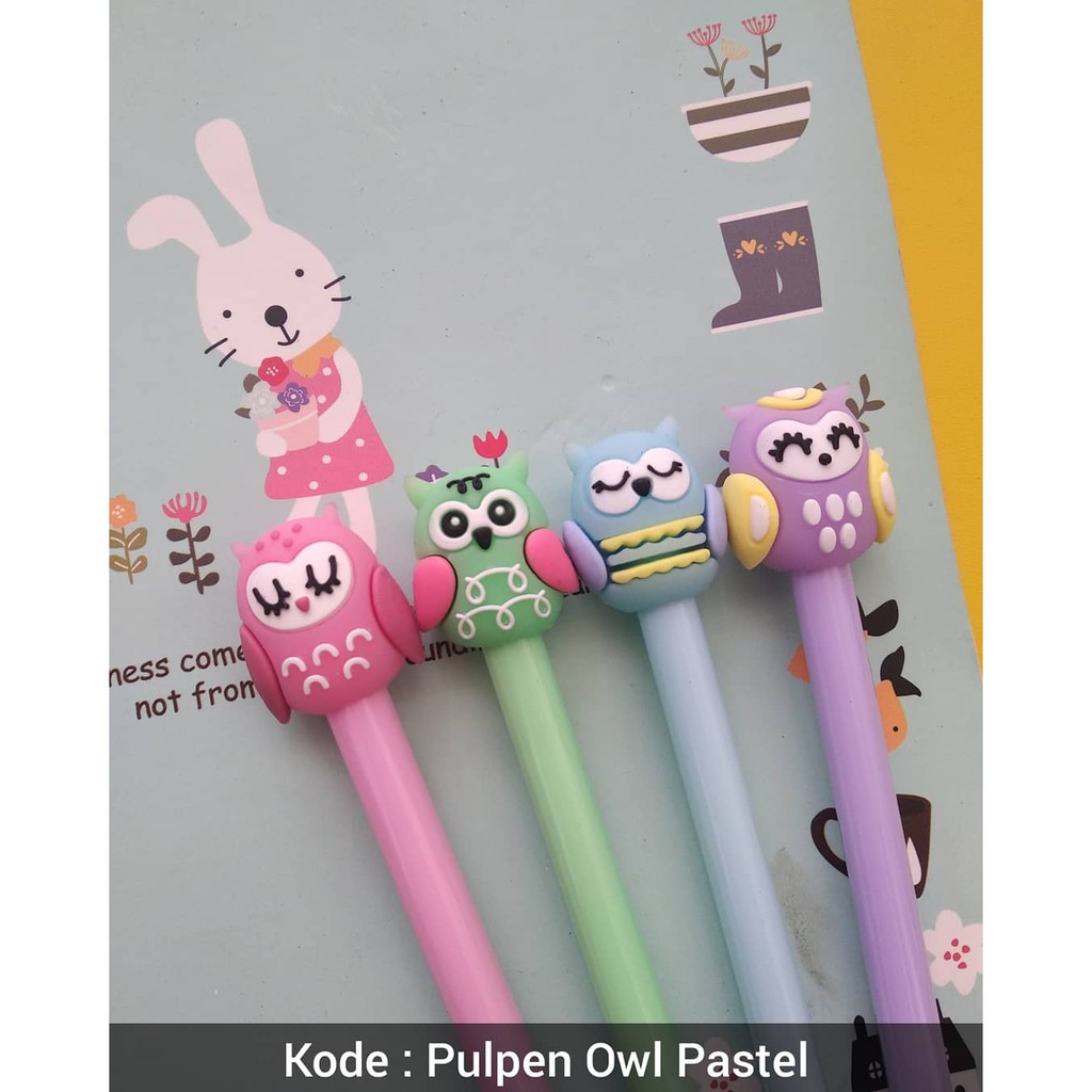 

Pulpen Owl Pastel