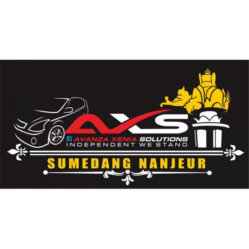 sticker cutting axs sumedang