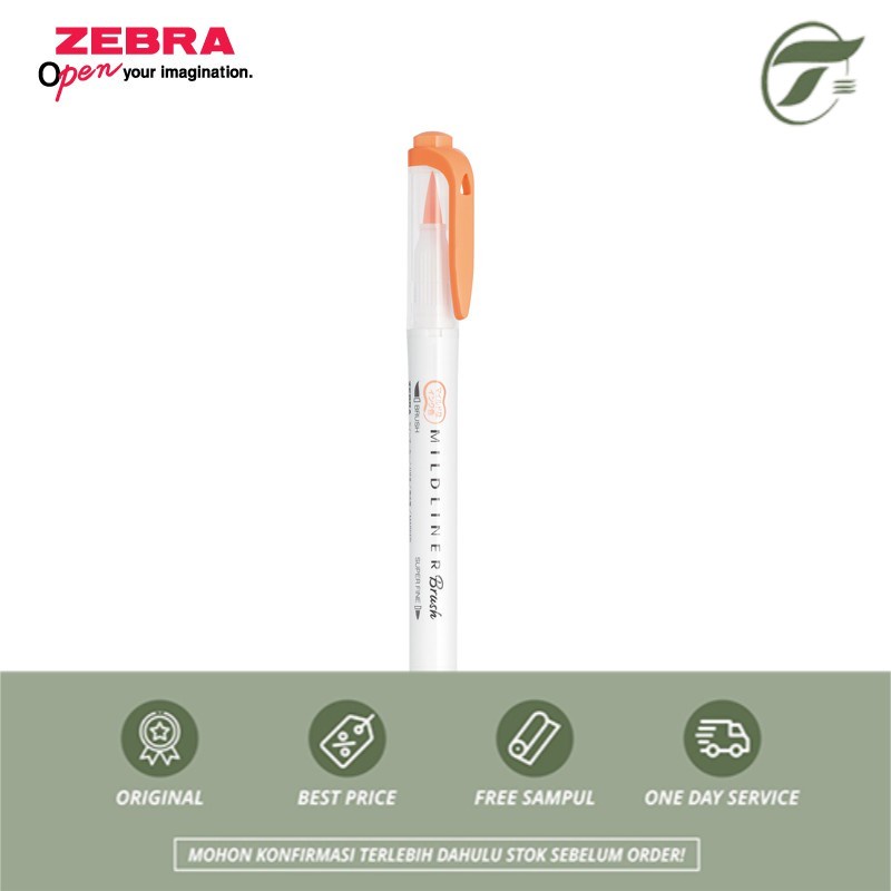 

ZEBRA MILDLINER BRUSH NEW COLOR