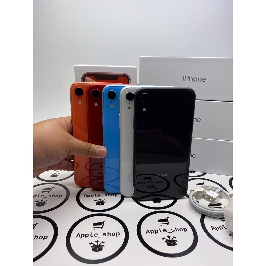 iphone xr 64gb 128gb fullset Lcd Original Mulus Original Bukan Refurbish / Rekondisi