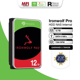 Seagate IronWolf PRO HDD / Hardisk NAS 12TB SATA 3.0 7200RPM