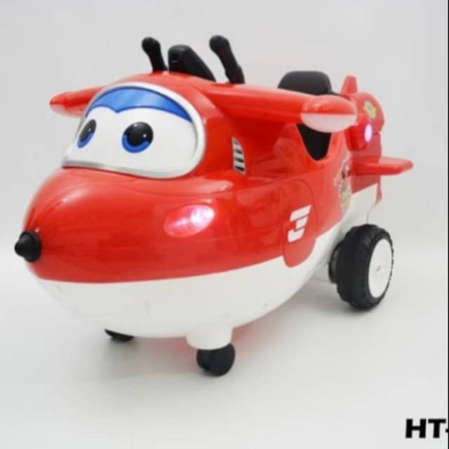 Mainan Anak Mobil Aki Super Wings Jett