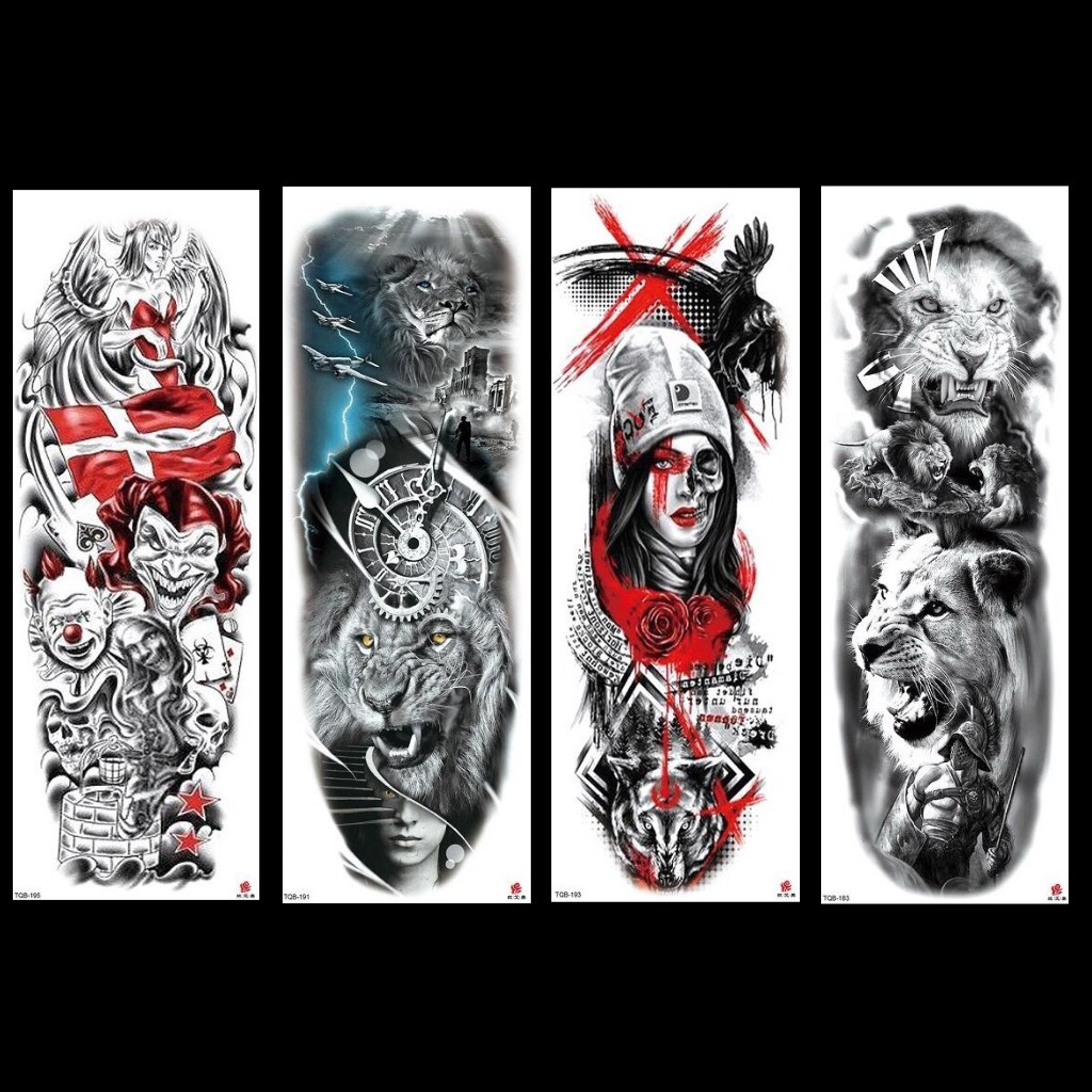 COD Tatto Temporary Full Tangan