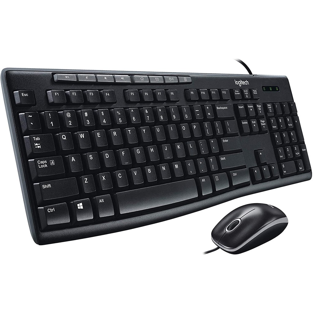 LOGITECH MEDIA COMBO KEYBOARD + MOUSE MK200