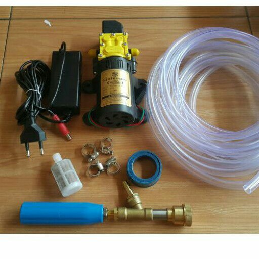Mesin Steam Cuci Motor mobil Ac pompa air DC 12 v stim Stim