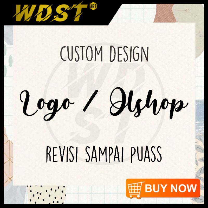 

WDSTart Jasa Desain Logo Dan Olshop Bebas Request Model/Bentuk Dan Warna