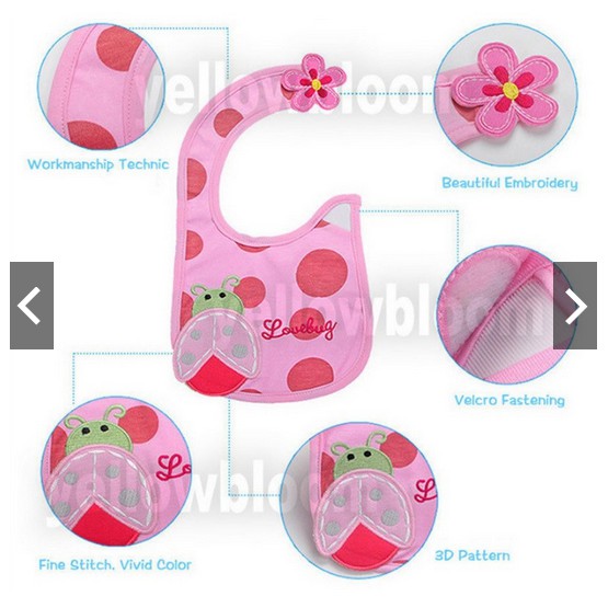 BOY GIRL Slabber Celemek Makan Bayi Sluber bib bibs slaber