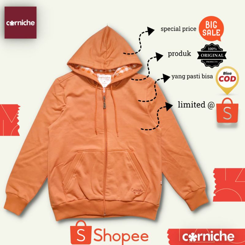 JAKET CORNICHE MURAH , JAKET WANITA , JAKET SPORT , JAKET TEBAL , JAKET MURAH