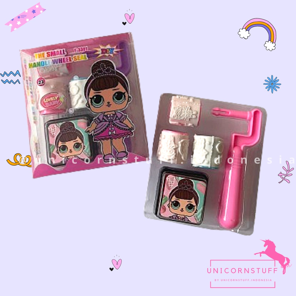 Stempel Unicorn Stamp Stampel Kado Anak Perempuan