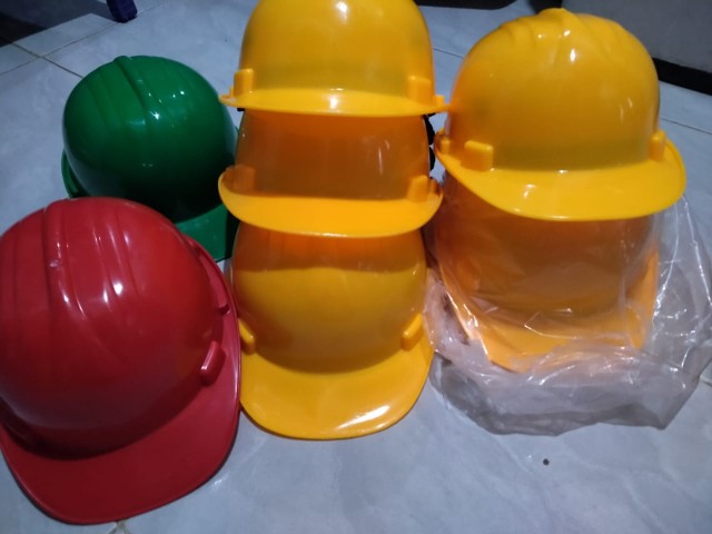 Helm Proyek Bangunan Tebal | Safety Helm Proyek Tebal