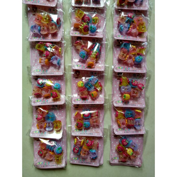 6 PCS JEPIT RAMBUT ANAK IMPOR