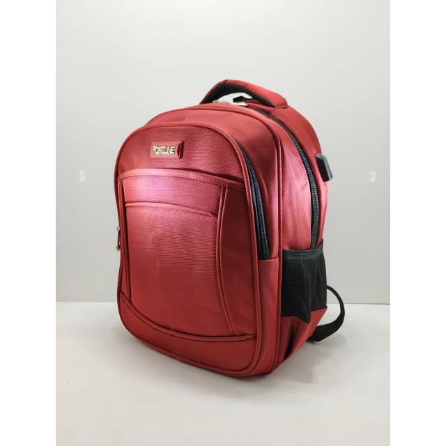 Ransel laptop Fortune pin external charge 15inch