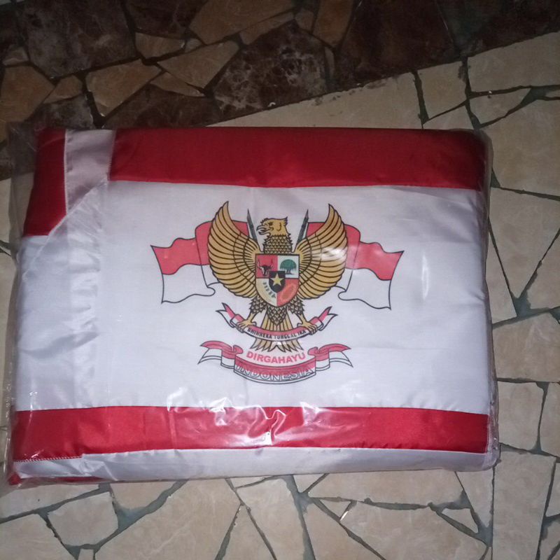 Umbul umbul layur merah putih garuda 4M / 3M