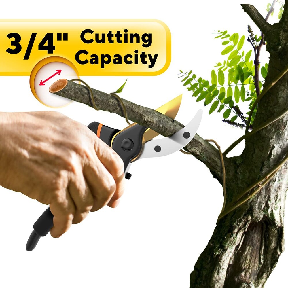 Knifezer Gunting Taman Garden / Gunting Tanaman Ranting Peralatan Kebun Pruning Shear Scissors