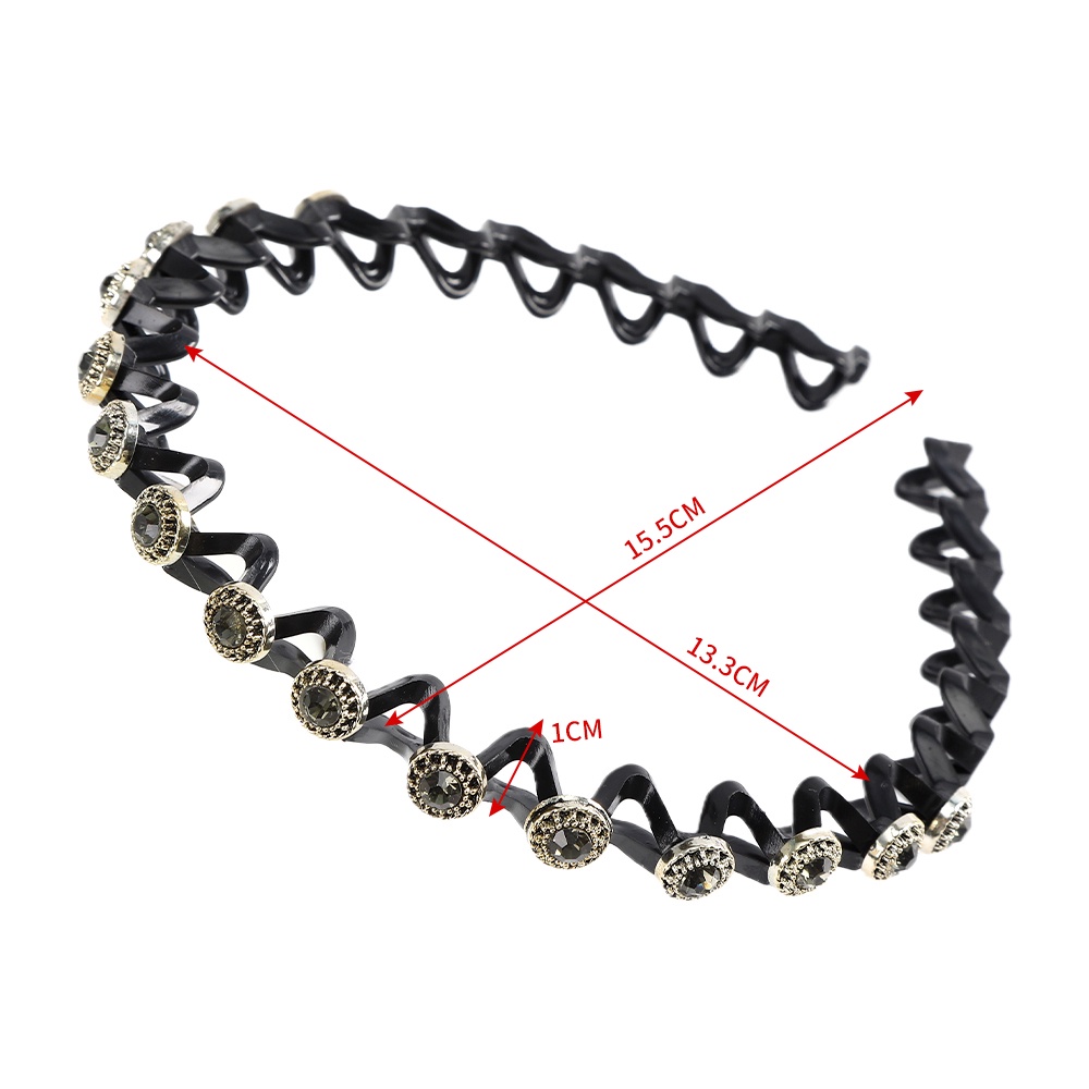 Korean Pearl Wave Headband Fashion Simple Washing Face Hair Bands Women Hair Accessories